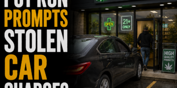 Pot run leads to car theft
