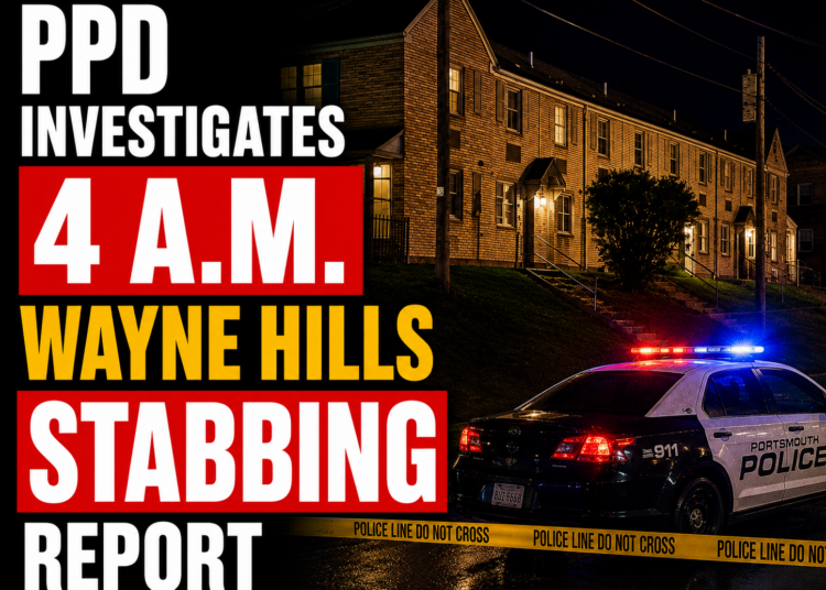 Police investigate wayne hills stabbing
