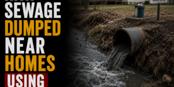 dumped near well water