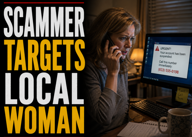 Scammer targets local woman