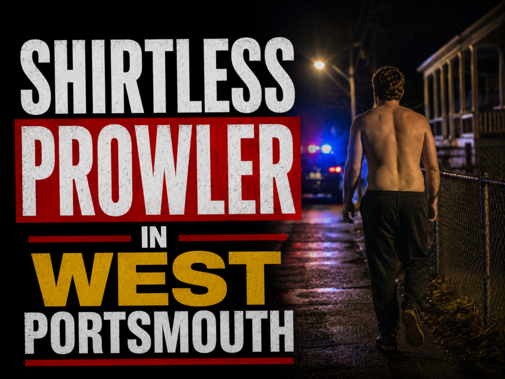 Shirtless West Portsmouth Prowler