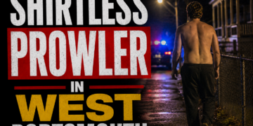 Shirtless West Portsmouth Prowler
