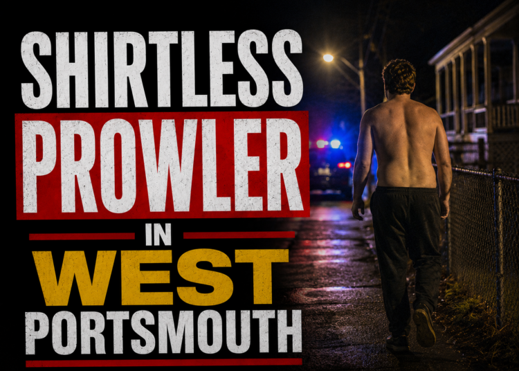Shirtless West Portsmouth Prowler