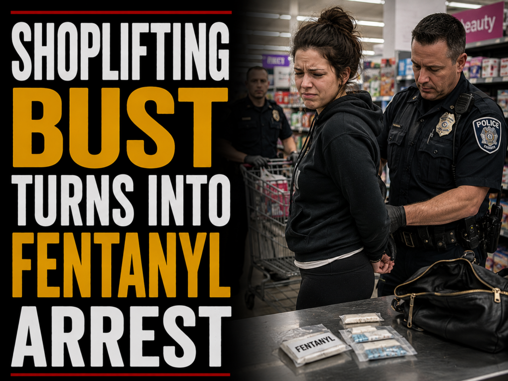 Walmart shoplifting bust turns into drug arrest