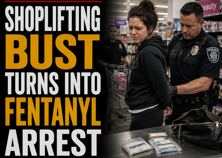 Walmart shoplifting bust turns into drug arrest