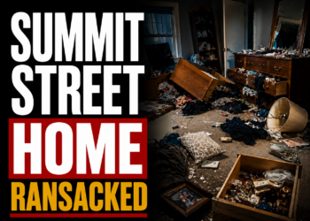 Summit STreet Home ransacked