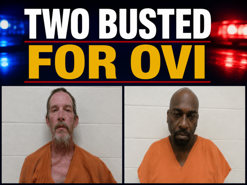 Two busted for OVI