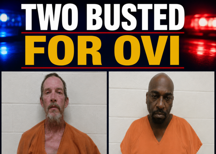 Two busted for OVI