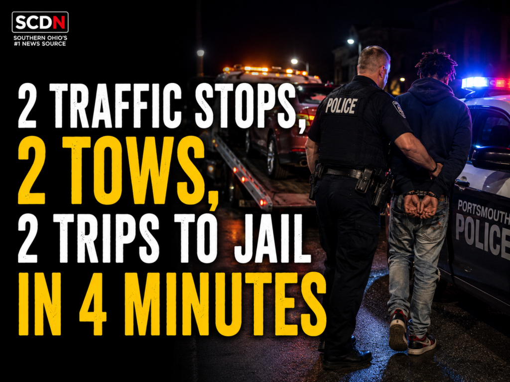 2 traffic stops 2 tows 2 trips to jail