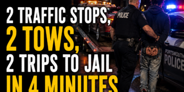 2 traffic stops 2 tows 2 trips to jail