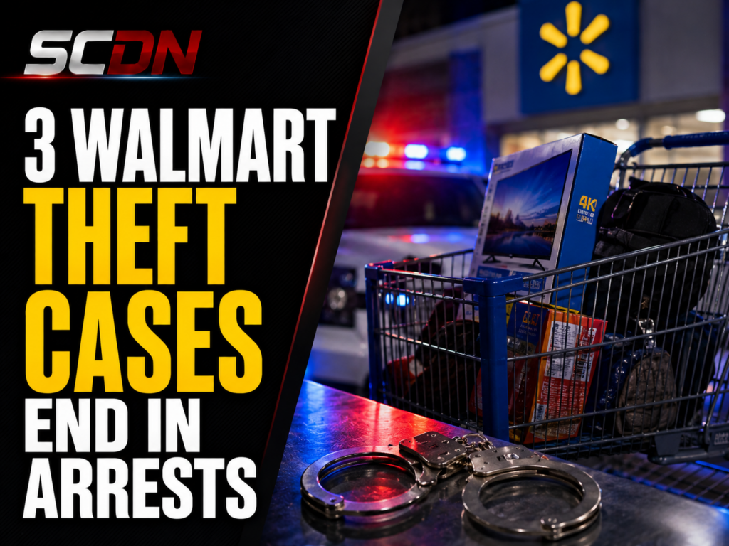 3 walmart theft cases