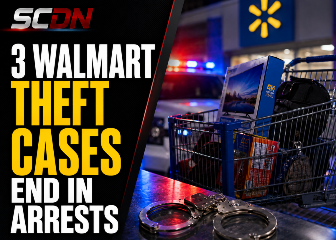 3 walmart theft cases
