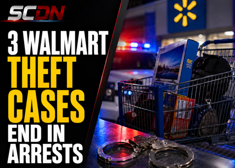 3 walmart theft cases