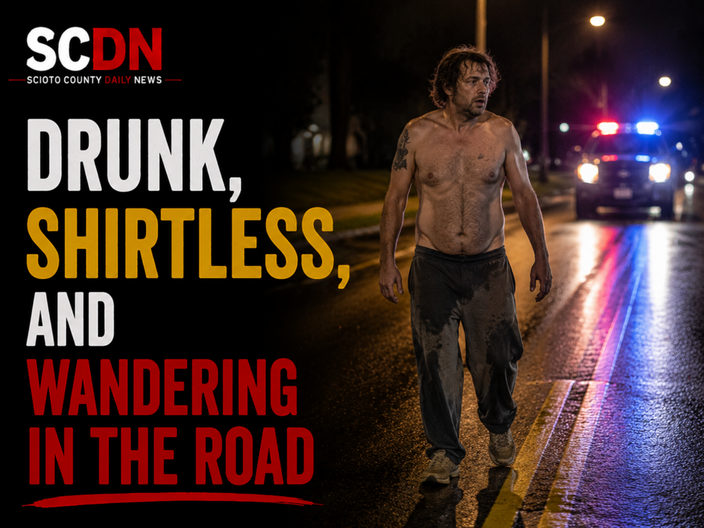 Drunk Shirtless and STrolling