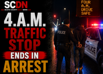 4 am traffic stop ends in arrest