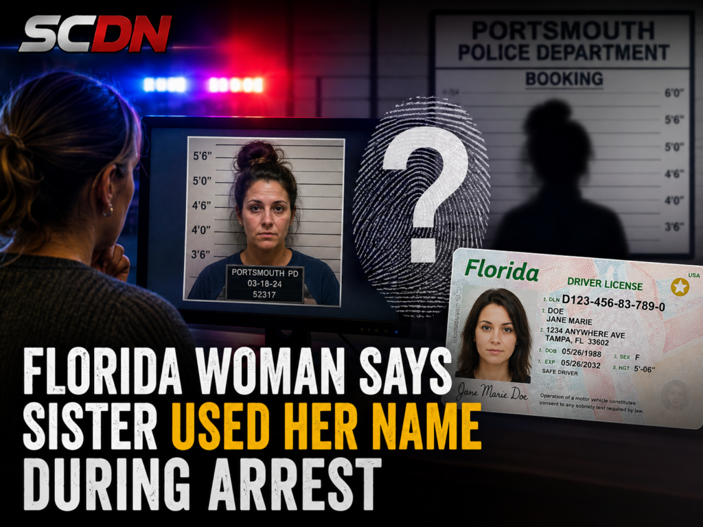 Woman says sister used her name during arrest