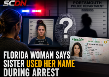 Woman says sister used her name during arrest