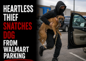 thief snatches dog at walmar