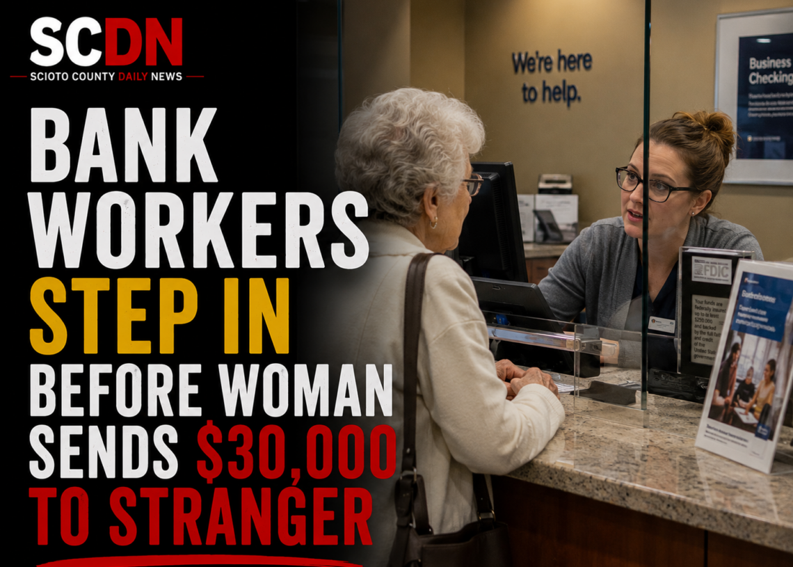 Bank Workers STep in to stop scam