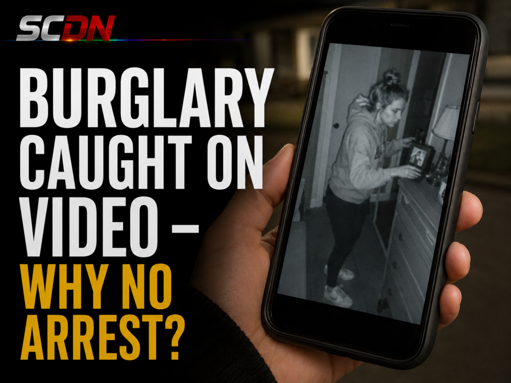 burglary caught on video