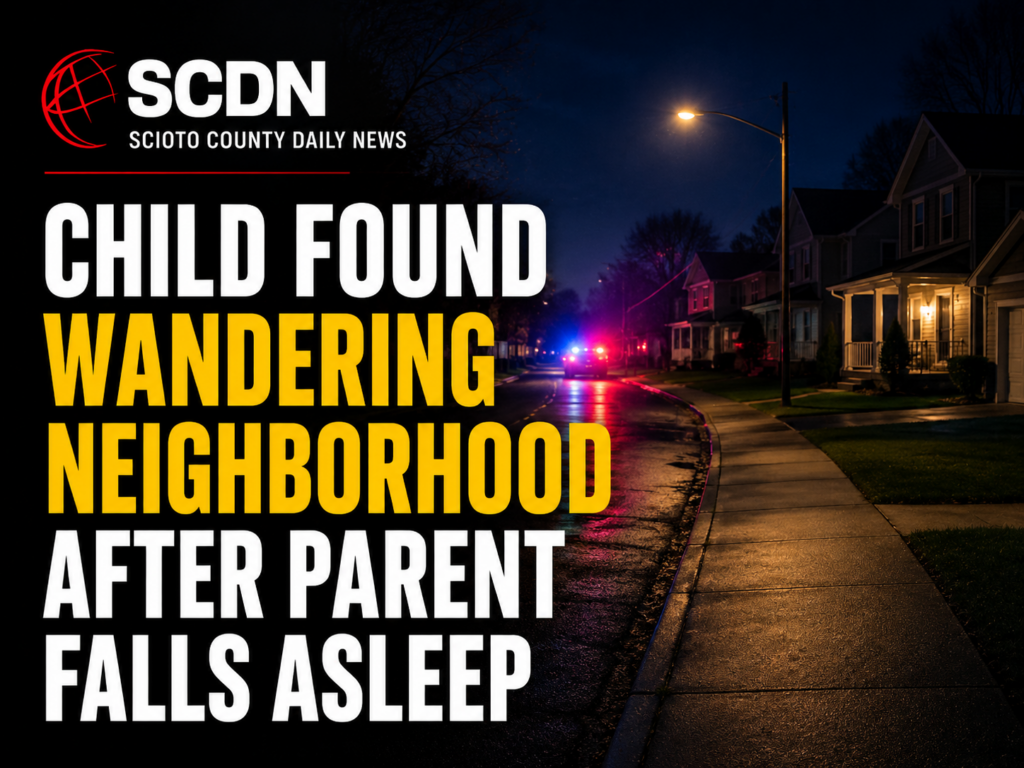 child found wandeirng