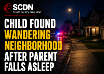 child found wandeirng