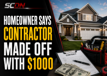 Contractor took $1000