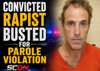 convicted rapist busted