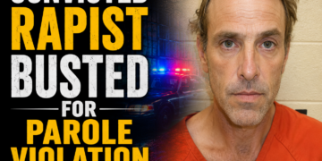 convicted rapist busted