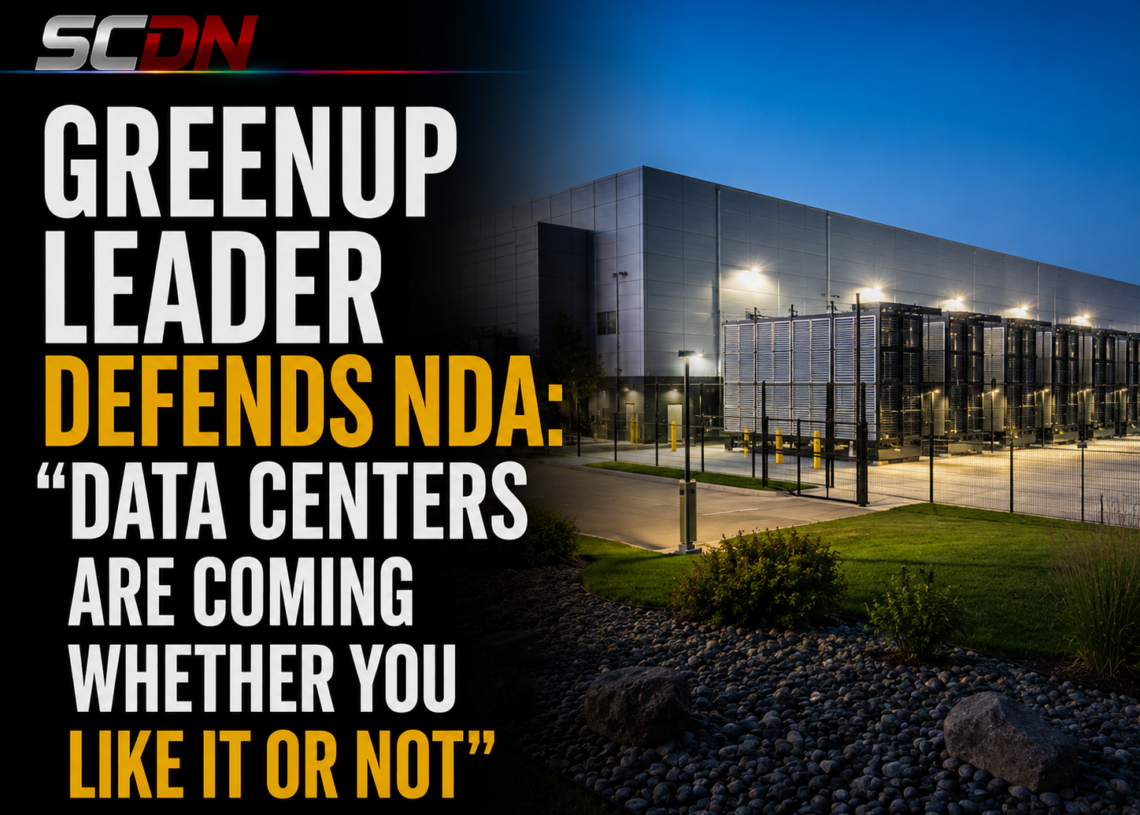 Greenup Offical Defends Data Center NDA
