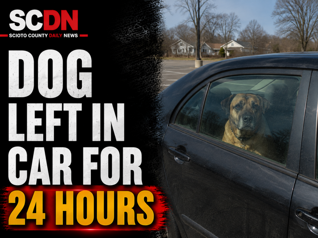 Dog left in car for 24 hours