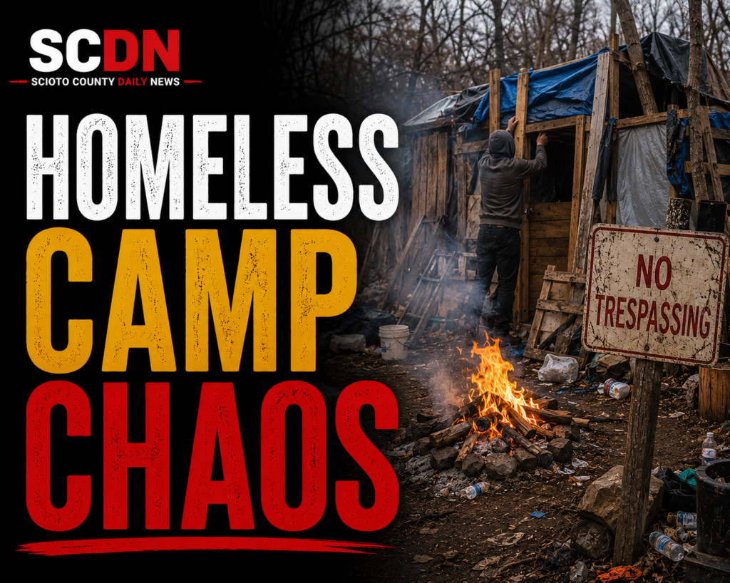 homeless camp chaos