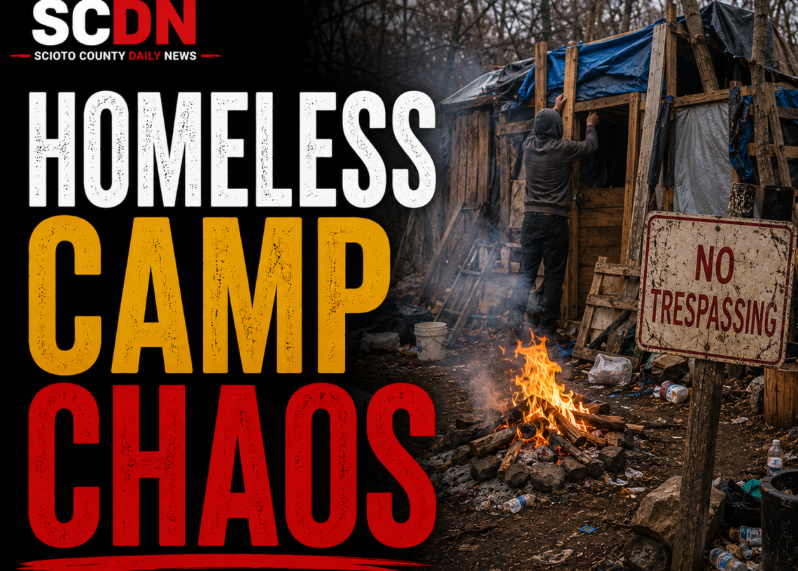 homeless camp chaos