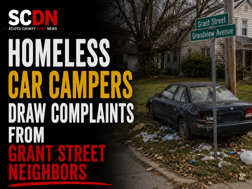Homeless Campers on Grant Street