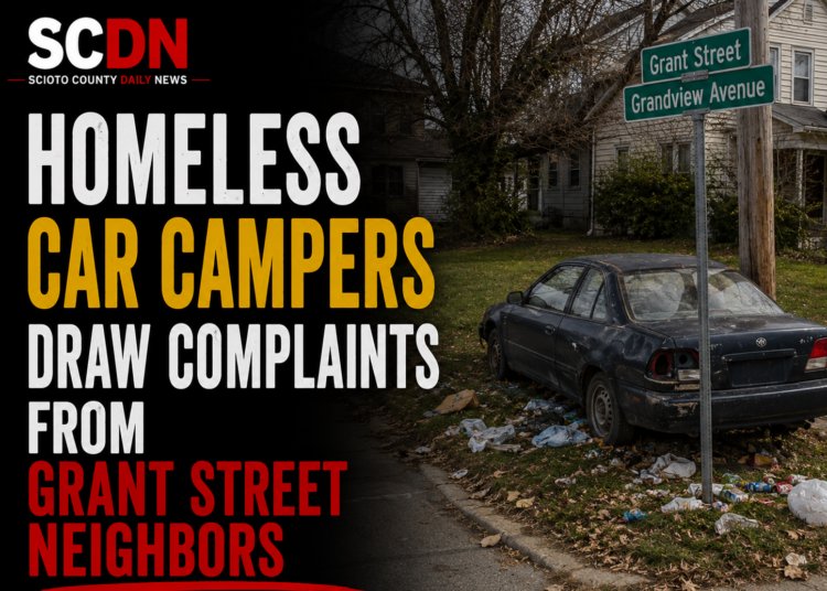 Homeless Campers on Grant Street