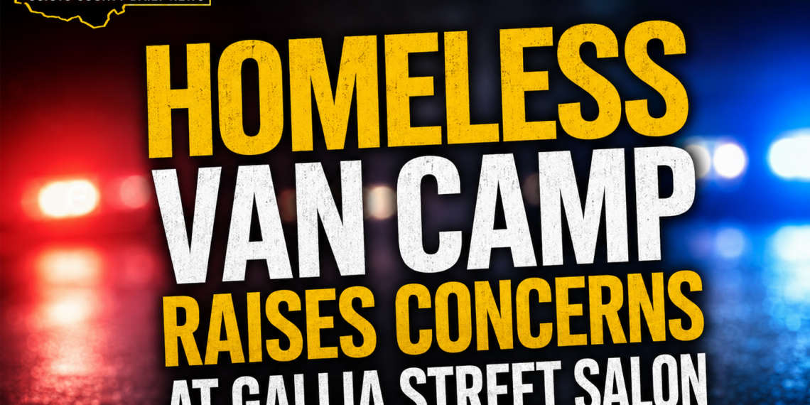 homeless van camp