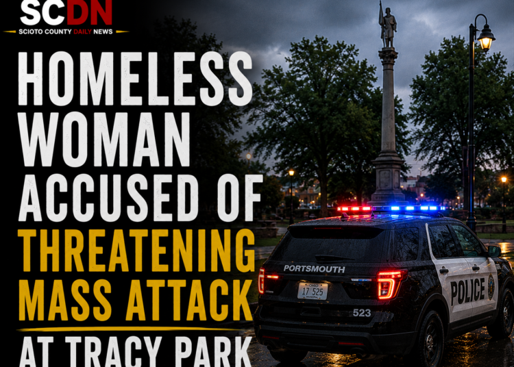 Homeless Woman park threats