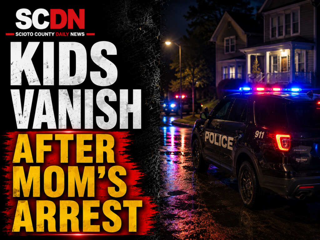 Kids vanish after mom's arrest