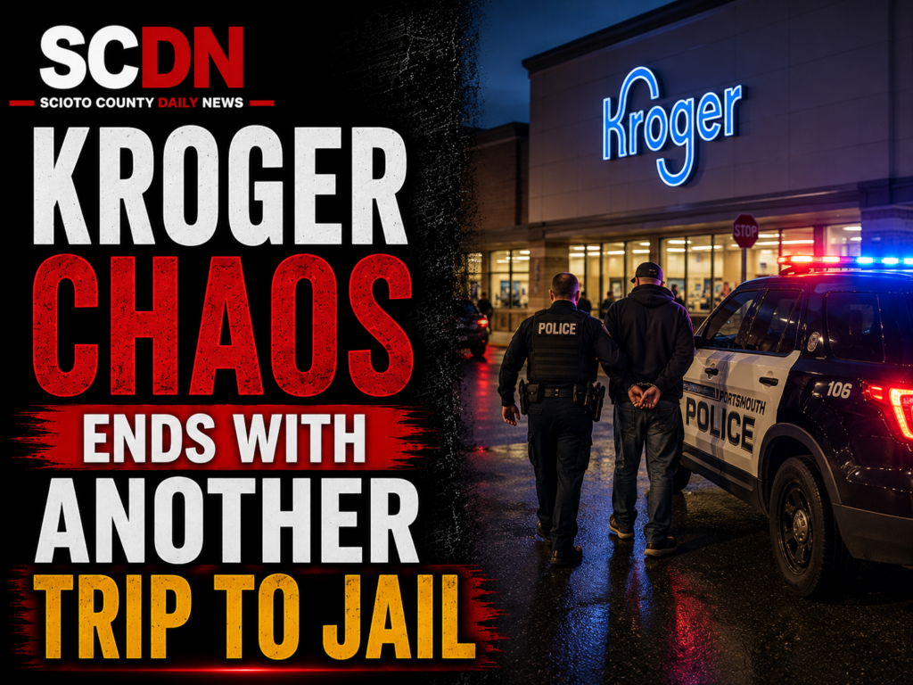 arrest after kroger chaos