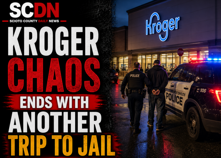 arrest after kroger chaos