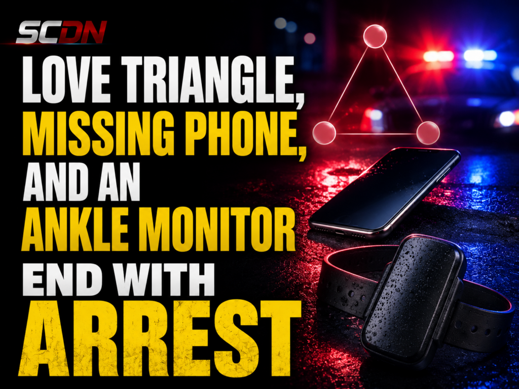 Love Triangle ends in arrest