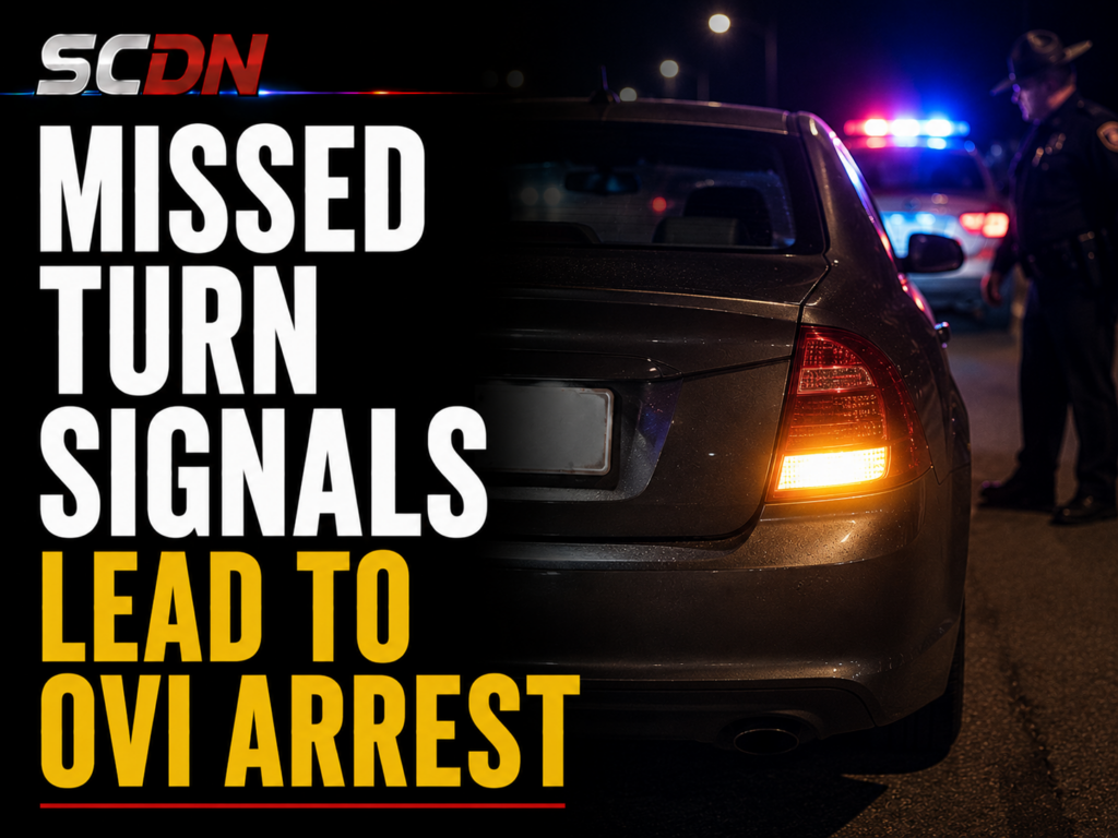 MIssed Turn Signal leads to arrest