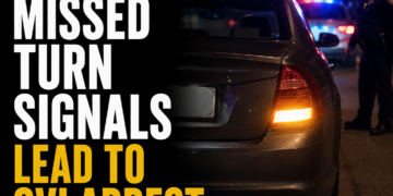 MIssed Turn Signal leads to arrest