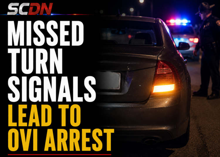 MIssed Turn Signal leads to arrest