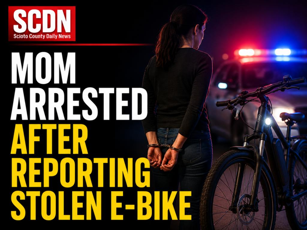 Mom arrested after theft report