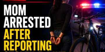 Mom arrested after theft report