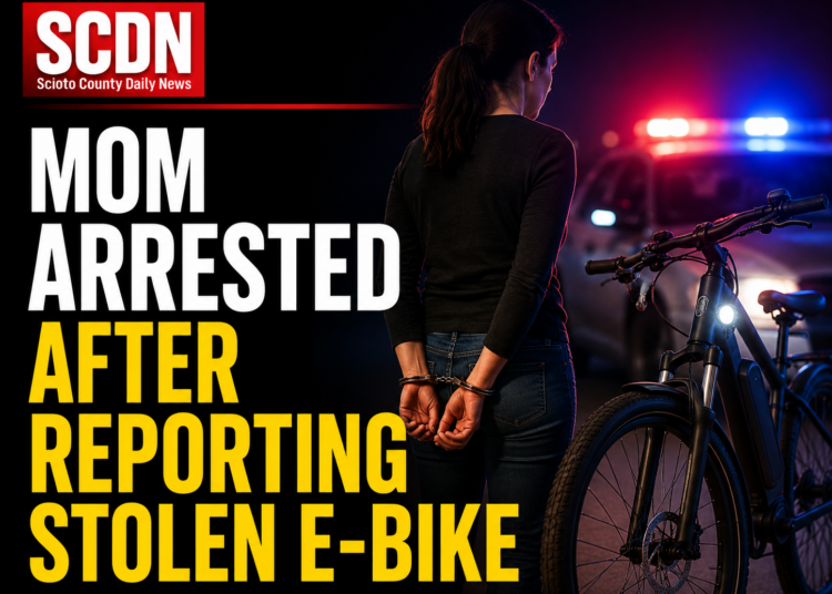 Mom arrested after theft report
