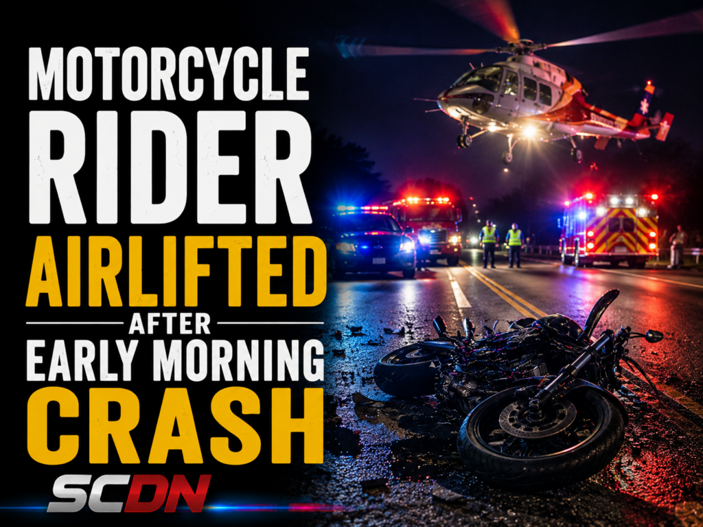 Motorcycle crash