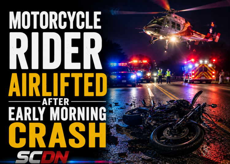 Motorcycle crash