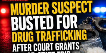Murder suspect busted for drug trafficking